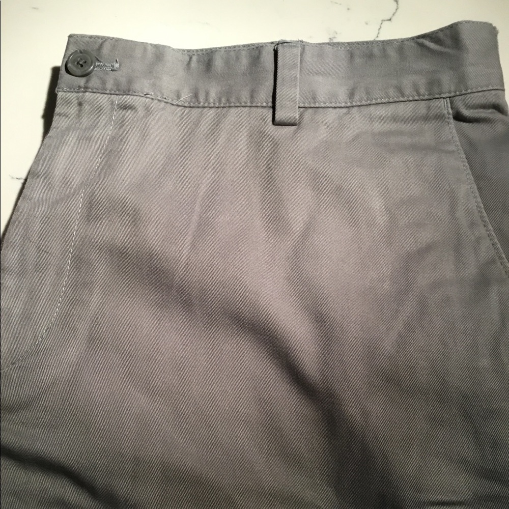 Men’s grey cotton shorts